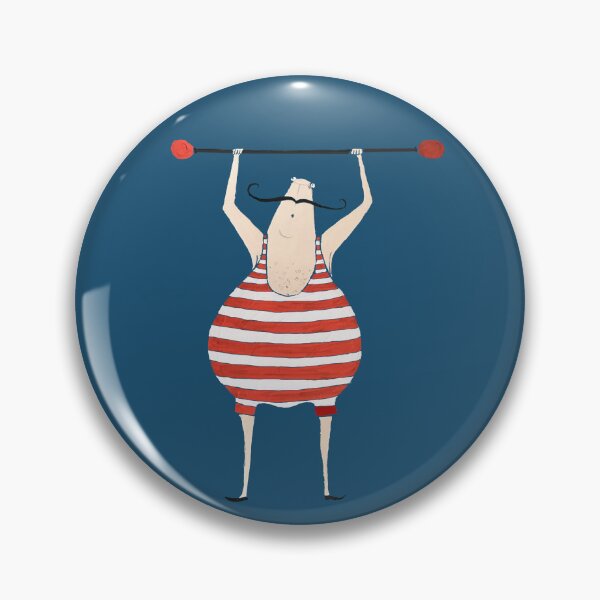 Item preview, powerlifter in circus designed and sold by MuciMuki.