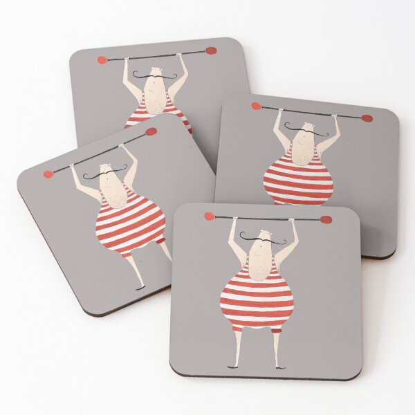 Item preview, powerlifter in circus designed and sold by MuciMuki.