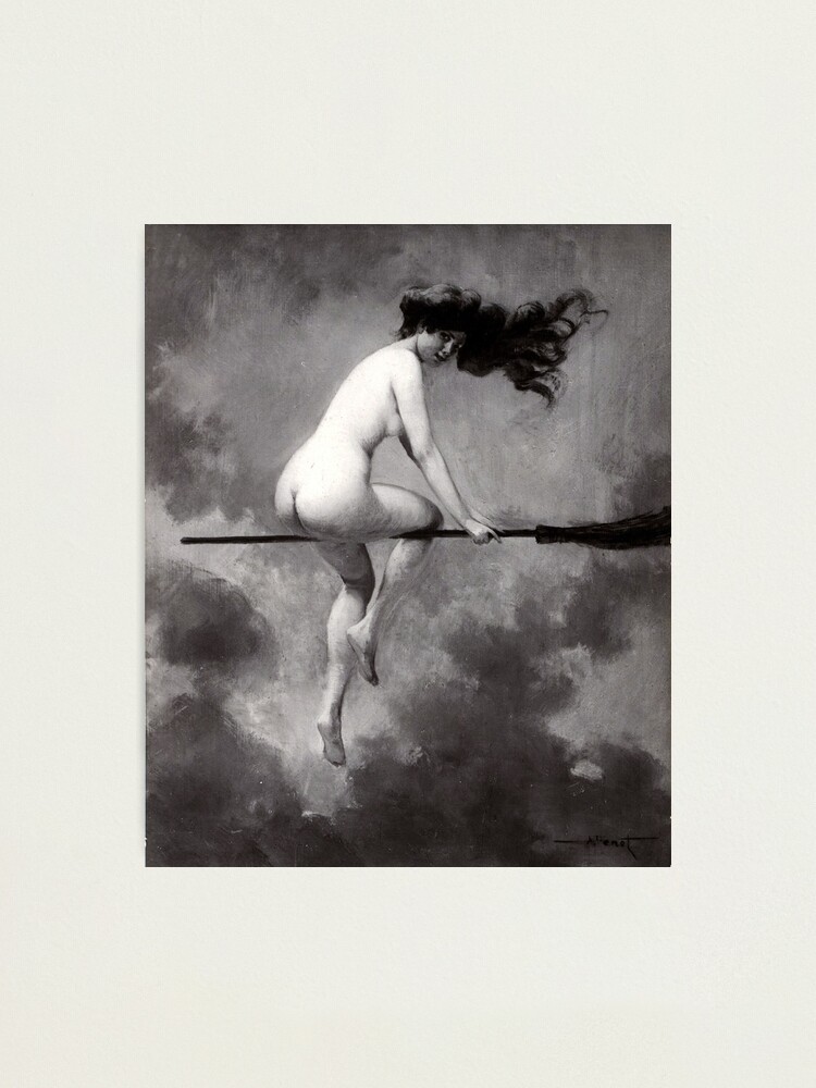 Pour Le Sabbat Witches - Departing for the Sabbath - Albert-Joseph Pénot Photographic Print
