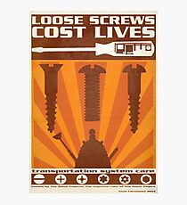 Time War Propaganda II Photographic Print