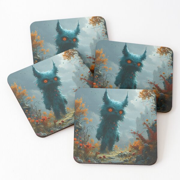 Item preview, "The Azure Sentinel of Forgotten Valleys" designed and sold by APARTAI EU.