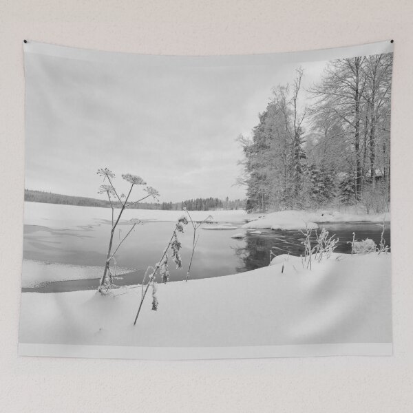 Item preview, Jakama. Parkkuu winter 2023  bw designed and sold by Jouko Lehto Photography.