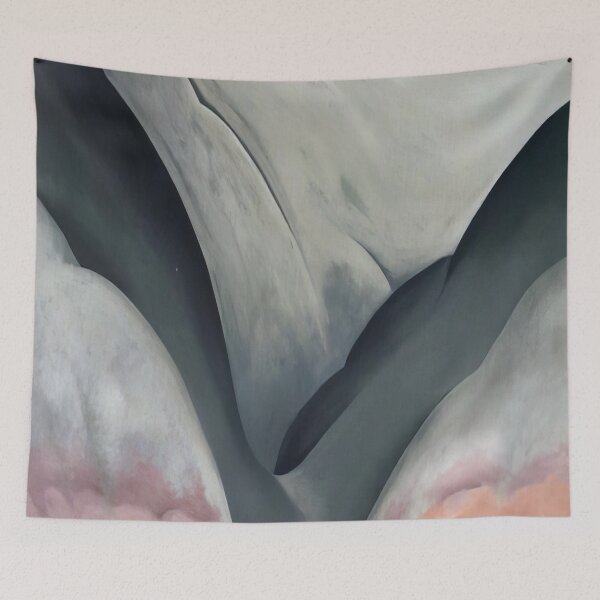 Item preview, Georgia O'Keeffe - Black Place, Grey and Pink designed and sold by 4syntart.