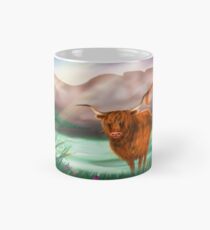 hairy coo at Lochcarron Mug