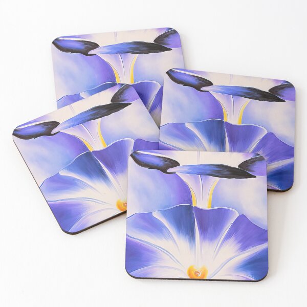 Item preview, Georgia O'Keeffe - Blue Morning Glories designed and sold by 4syntart.
