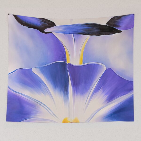 Item preview, Georgia O'Keeffe - Blue Morning Glories designed and sold by 4syntart.
