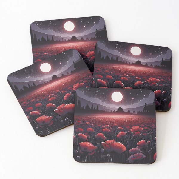 Item preview, Red Flash: Fields of Poppies designed and sold by autrouvetout.
