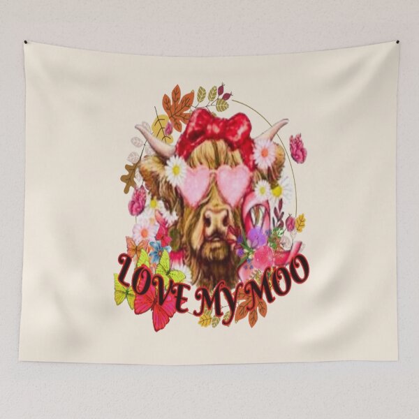 Item preview, Love My Moo, Cute Lettering Design , Bee Mine For Valentine, Everyday My Valentine, you will live on in my heart designed and sold by Adri Barnard.