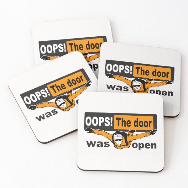 Item preview, The Door Was Open; Paratrooper; Airborne; designed and sold by StickerApe.