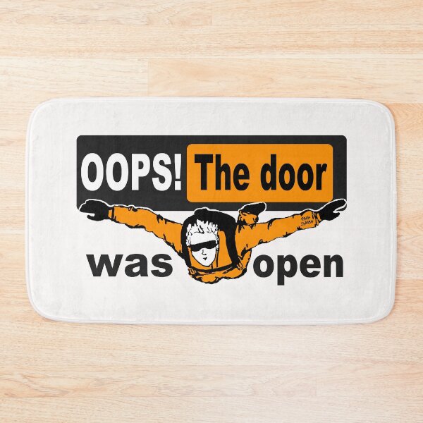 Item preview, The Door Was Open; Paratrooper; Airborne; designed and sold by StickerApe.