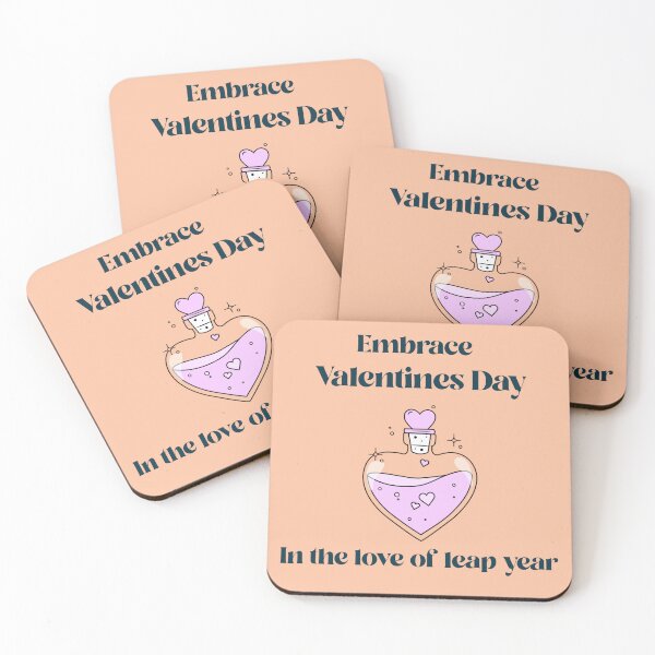 Item preview, Embrace Valentines Day in the love of leap year designed and sold by ButterflyDsgns6.