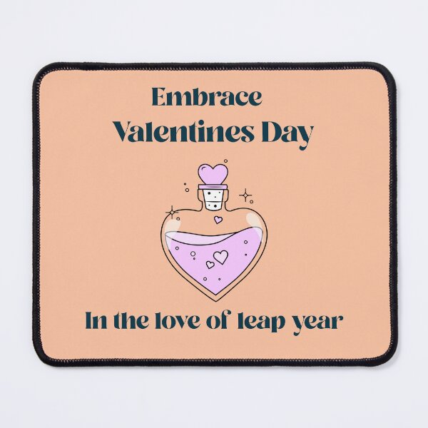 Item preview, Embrace Valentines Day in the love of leap year designed and sold by ButterflyDsgns6.