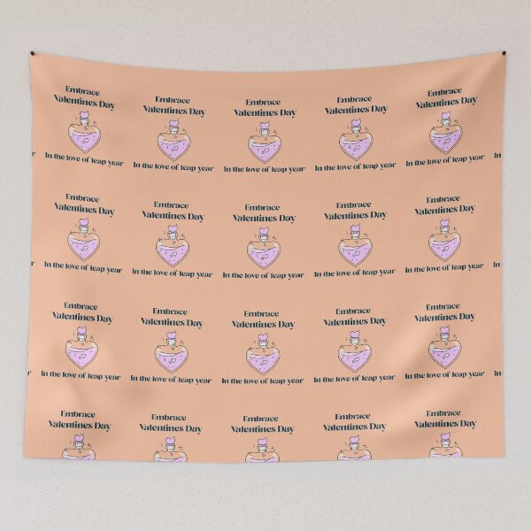 Item preview, Embrace Valentines Day in the love of leap year designed and sold by ButterflyDsgns6.