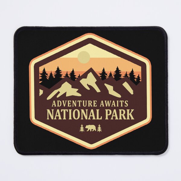 Item preview, Adventure Awaits National Park designed and sold by Nature-spirit.