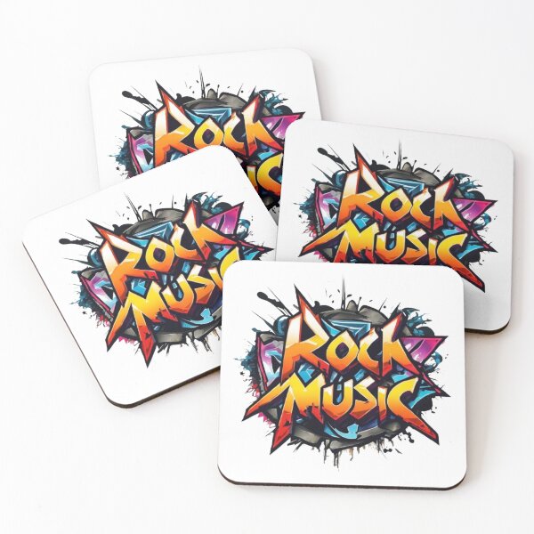 Item preview, Rock Music Vibes: A Design-Infused Product designed and sold by HarmonyGuitars.