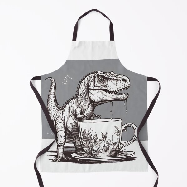 Item preview, Dinosaur drinking tea designed and sold by MacLis.