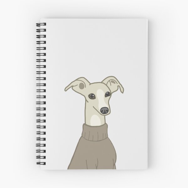 Artikelvorschau, Beiger italienischer Windhund Whippet entworfen und verkauft von Cinnamonbon.