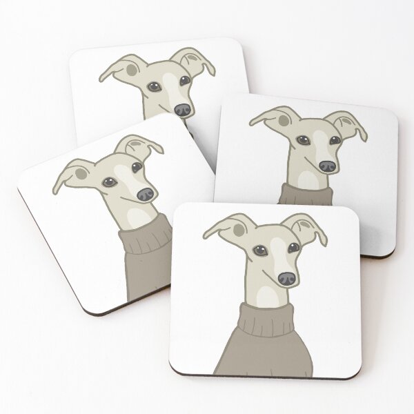 Artikelvorschau, Beiger italienischer Windhund Whippet entworfen und verkauft von Cinnamonbon.