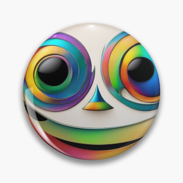 Item preview, Cheerful Cartoon Face designed and sold by Owl-o-the-wisp.