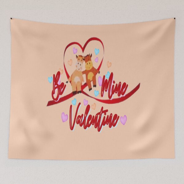 Item preview, Be Mine Valentine, Cute Lettering Design , Bee Mine For Valentine, Everyday My Valentine, you will live on in my heart designed and sold by Adri Barnard.