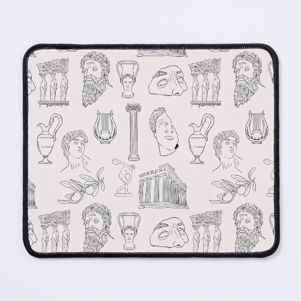 Item preview, DOODLE GREECE SURFACE PATTERN designed and sold by HowreSketch.