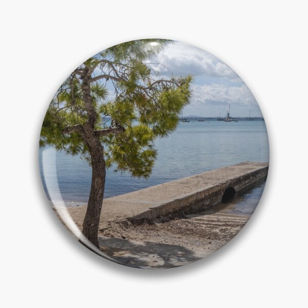 Item preview, Puerto Pollensa Pine Walk Mallorca designed and sold by GG WALL ART.