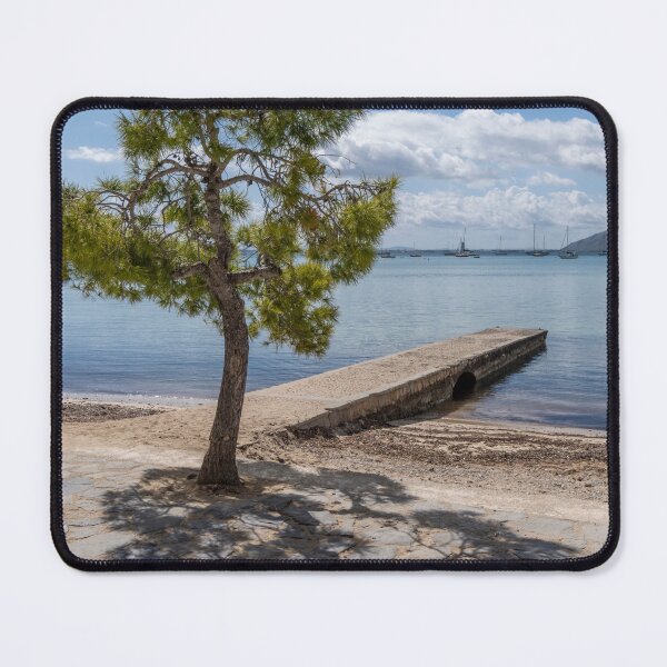 Item preview, Puerto Pollensa Pine Walk Mallorca designed and sold by GG WALL ART.