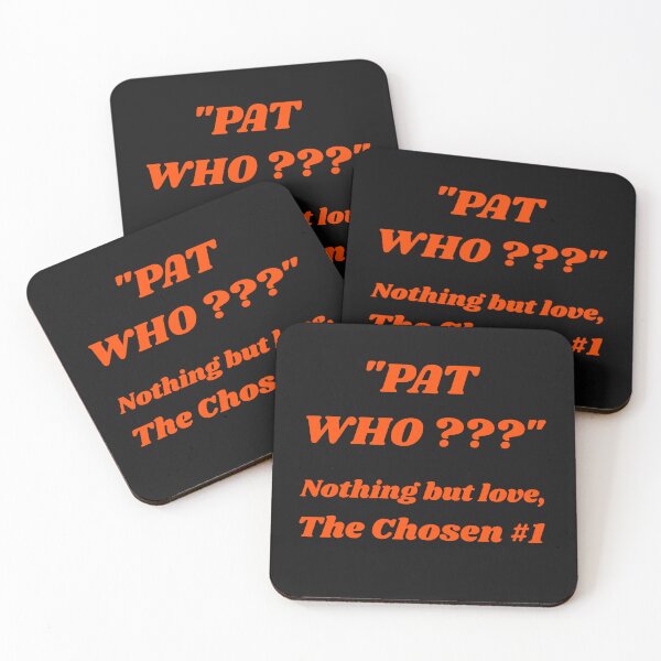 Item preview, Pat Who??? Jamaar Chase, Cincinnati Bengals designed and sold by RiffRaffGraffix.