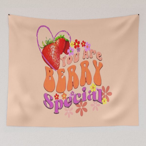 Item preview, You are Berry Special, Cute Lettering Design , Bee Mine For Valentine, Everyday My Valentine, you will live on in my heart designed and sold by Adri Barnard.