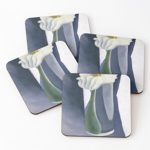 Artikelvorschau, Georgia O'Keeffe – Calla-Lilie im hohen Glas entworfen und verkauft von 4syntart.