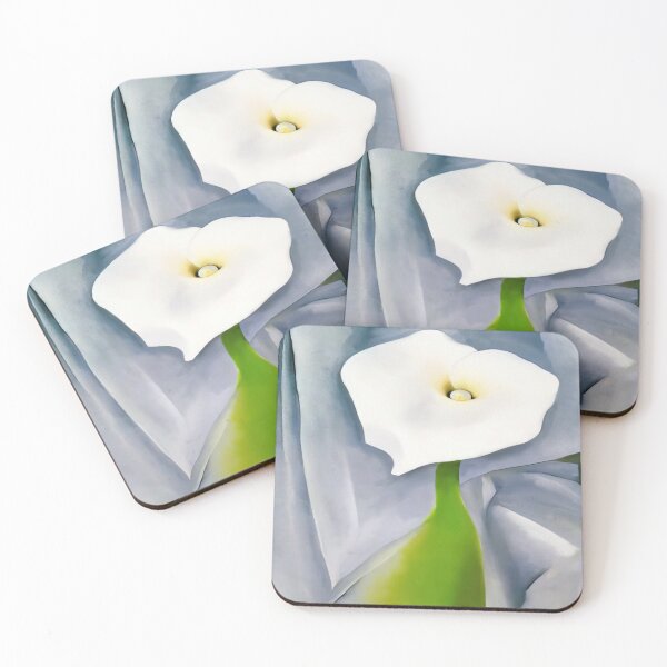 Item preview, Georgia O'Keeffe - Calla Lily on Grey designed and sold by 4syntart.