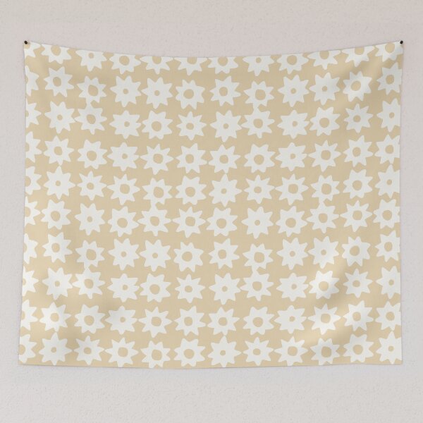 Item preview, BOHO STAR PATTERN NEUTRAL BEIGE designed and sold by blomastudios.