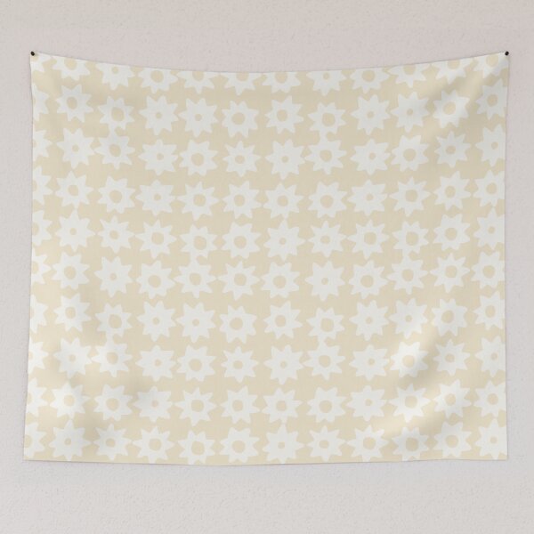 Item preview, BOHO STAR PATTERN NEUTRAL LIGHT BEIGE designed and sold by blomastudios.