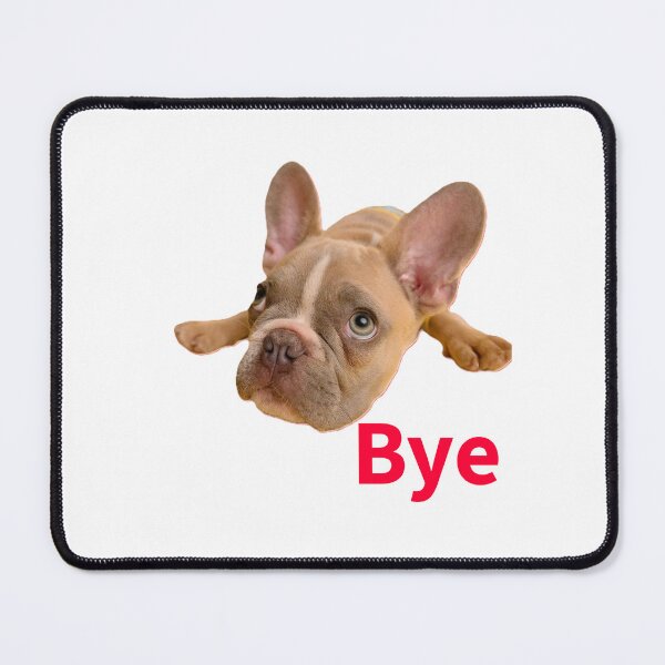 Item preview, Bye French Bulldog, designed and sold by DesignsMjB.