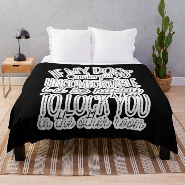 Item preview, If My Dog Makes You Uncomfortable I'd Be Happy, Animal Lover, Pet Love, Dog, Cute Dog, Gift designed and sold by creativerooney.