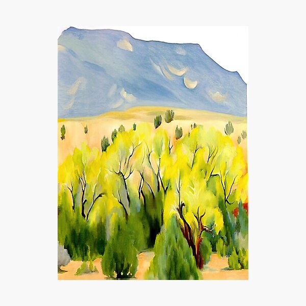 Item preview, Georgia O'Keeffe - Cottonwood III designed and sold by 4syntart.