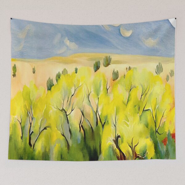 Artikelvorschau, Georgia O'Keeffe - Cottonwood III entworfen und verkauft von 4syntart.