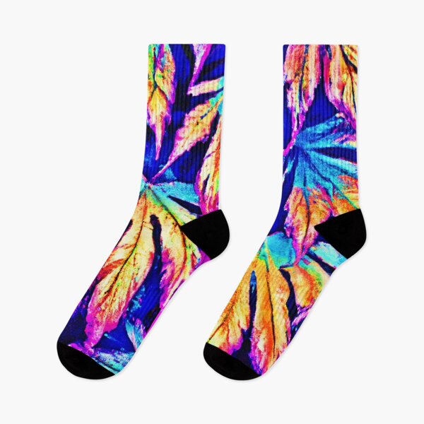 Item preview, Vibrant Colorful Leaves Pattern designed and sold by Health And Fitness Posts e-Store.