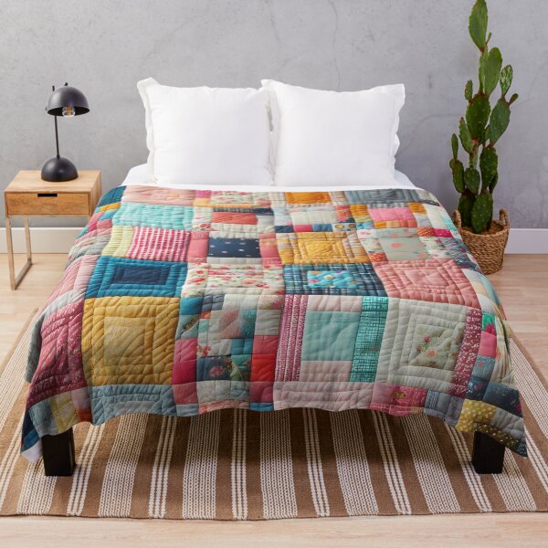 Item preview, Patchwork Tapestry: A Mosaic of Cozy Memories designed and sold by Vitalka-uk.
