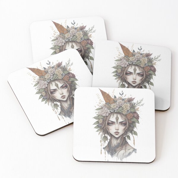 Item preview, Boho Aesthetic Goddess artwork designed and sold by Cravio.