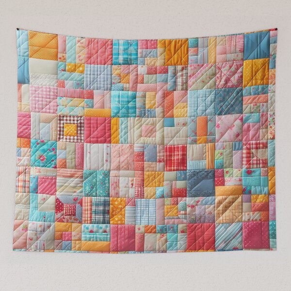 Item preview, Patchwork Tapestry: A Mosaic of Cozy Memories designed and sold by Vitalka-uk.