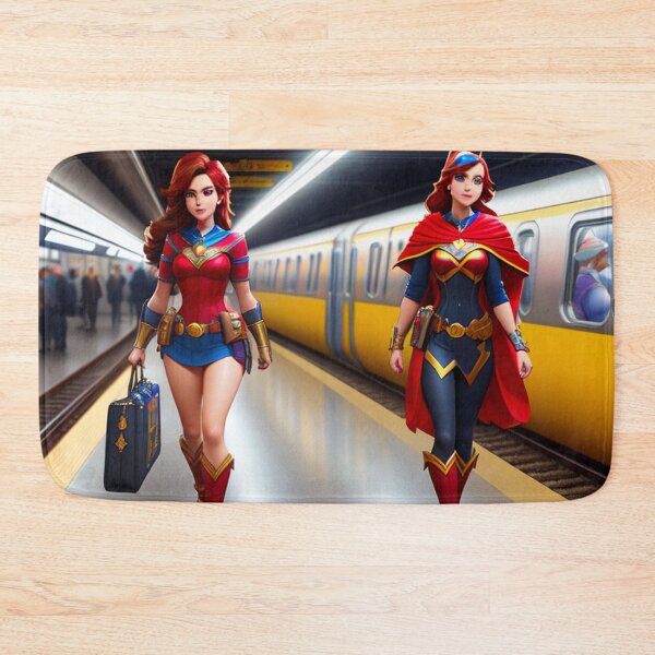 Item preview, Stunning Markswoman in the Subway designed and sold by Nathan Z..