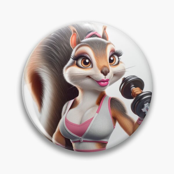 Item preview, Exercising squirrel designed and sold by VigorVilla.