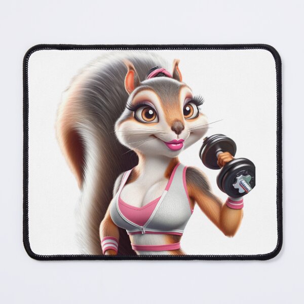 Item preview, Exercising squirrel designed and sold by VigorVilla.