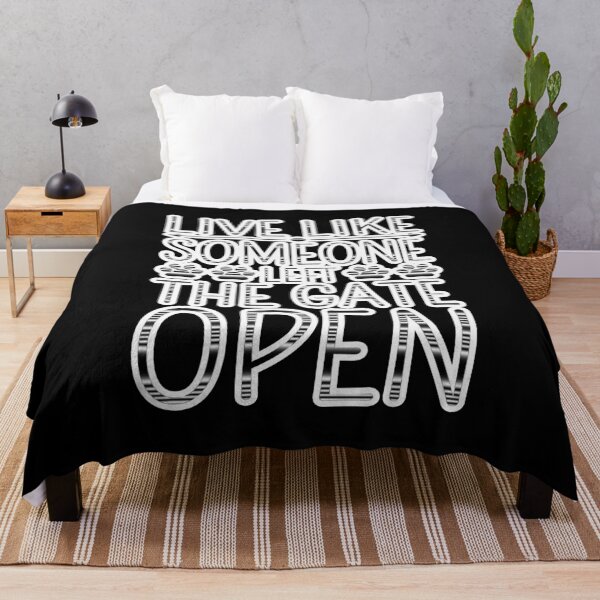 Item preview, Live Like Someone Left The Gate Open, Animal Lover, Pet Love, Dog, Cute Dog, Gift designed and sold by creativerooney.