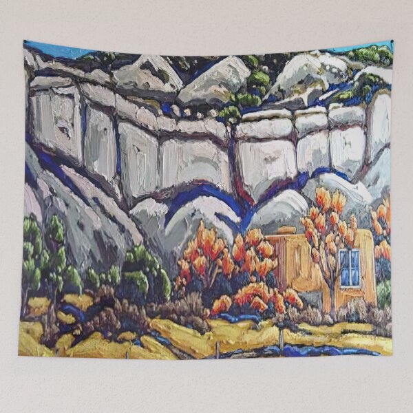 Item preview, Georgia O'Keeffe - Ghost Ranch Painting designed and sold by 4syntart.