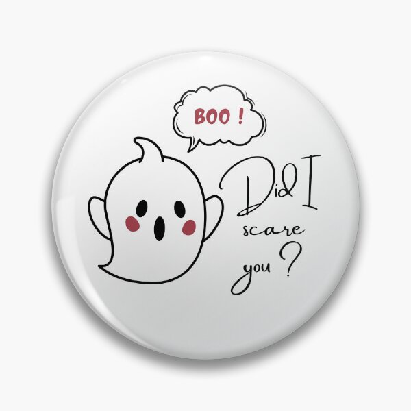 Item preview, Did I scare you lonely ghost funny sticker  designed and sold by Cosmicworld07.
