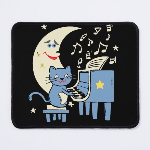 Item preview, Cat Playing The Piano designed and sold by box-artshop.