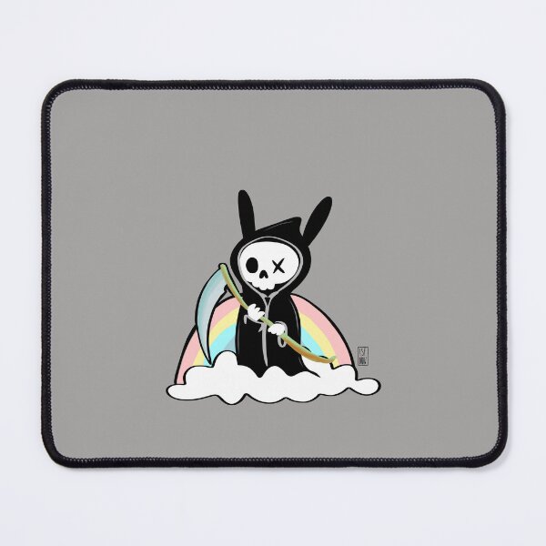 Item preview, Kawaii Rainbow Death Creepy Cute Reaper Pastel Death designed and sold by ISFdraw.