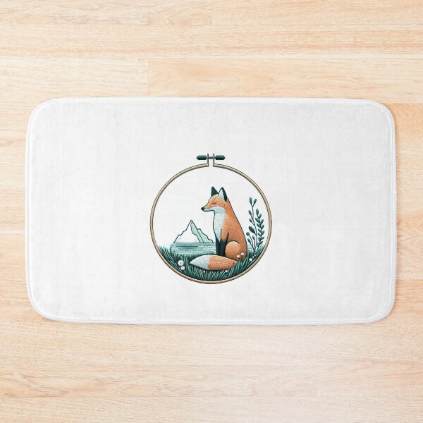 Item preview, Fox Contemplation of Climate Change Patch designed and sold by #Adulting Central.